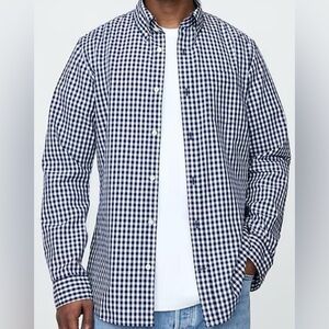 Gap Organic Cotton Poplin Classic Shirt Size XXL New